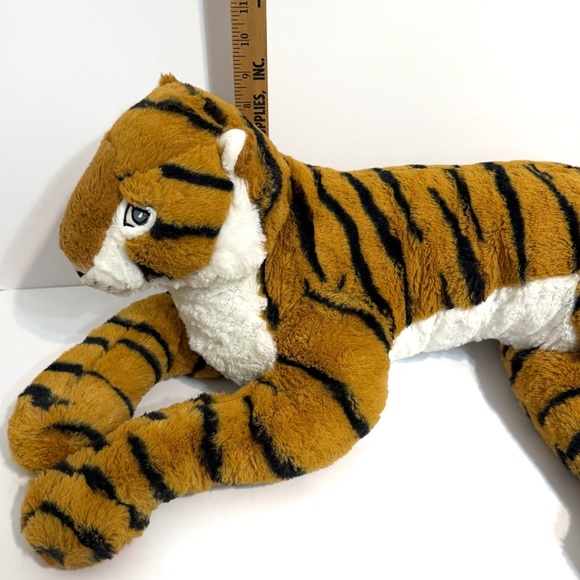 IKEA Djungelskog Tiger Jungle Cat Large Stuffed Animal Plush 30" With Tag - Picture 6 of 15